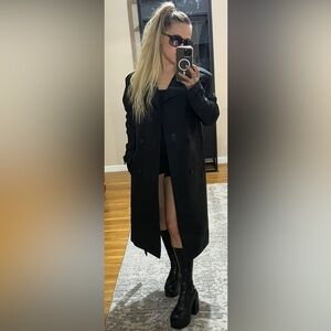 Burberry Black Trench Coat